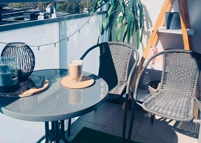 Kawalerki Z Widokiem Na Morze Na Ul Norwida 4 * Гдыня