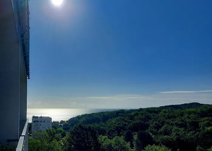 Апартаменты Kawalerki Z Widokiem Na Morze Na Ul Norwida 4 *